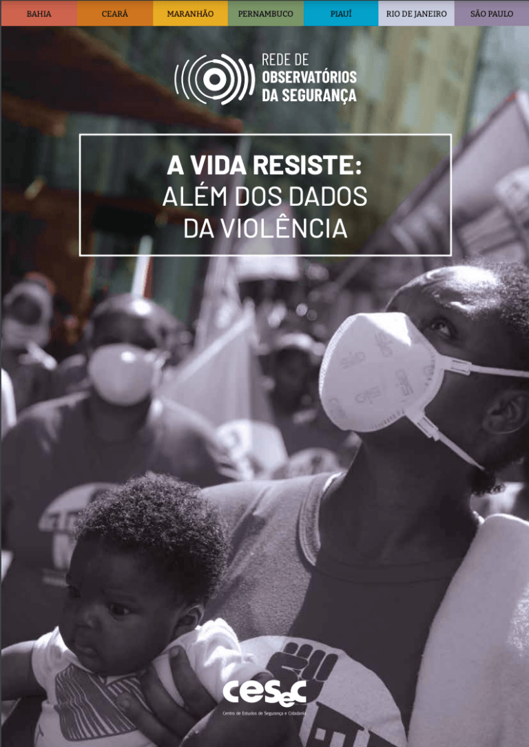 Capa do relatório 'Pele alvo: a cor da violência policial'